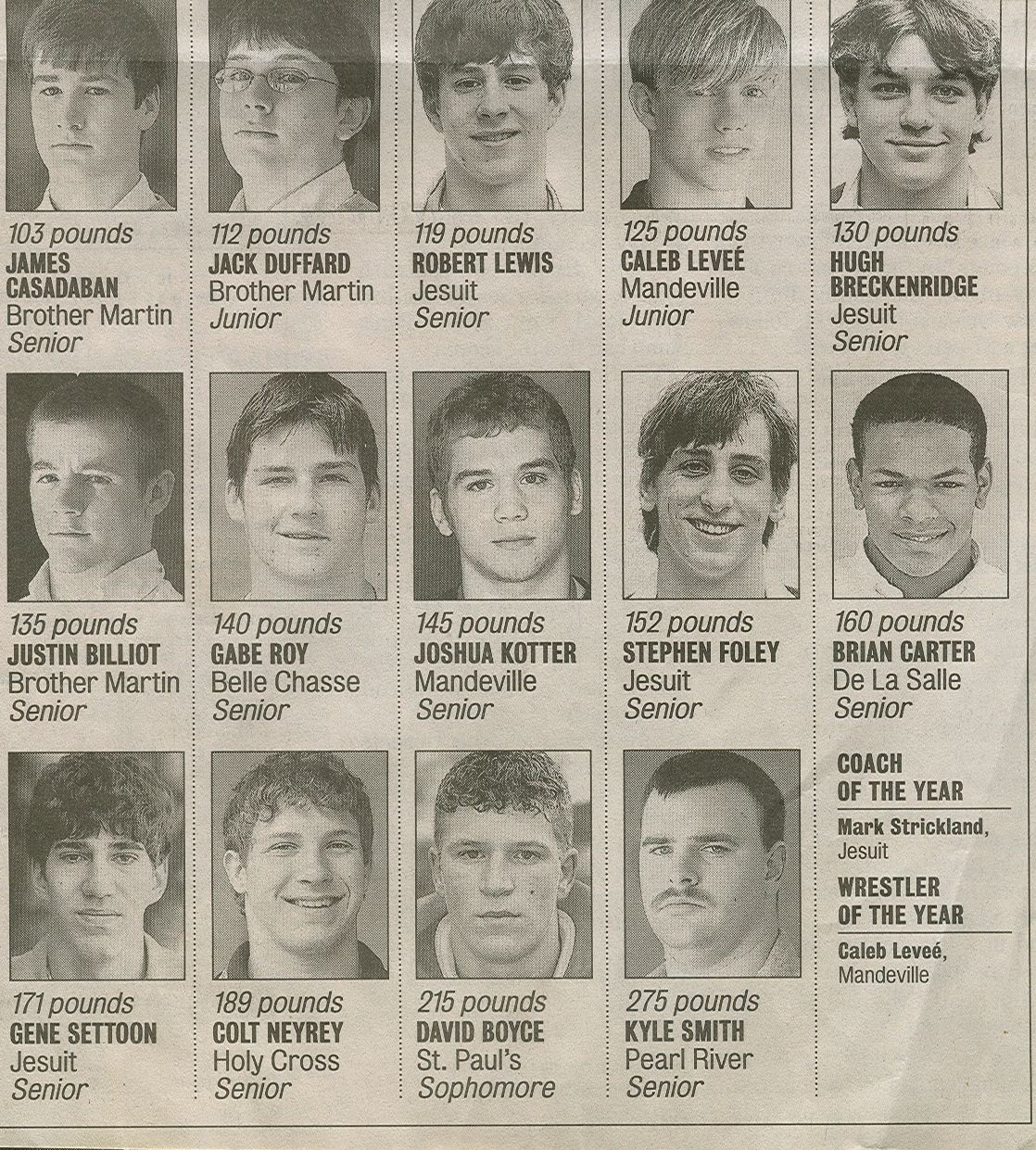 2003 04 Times Picayune 2003 04 times picayune